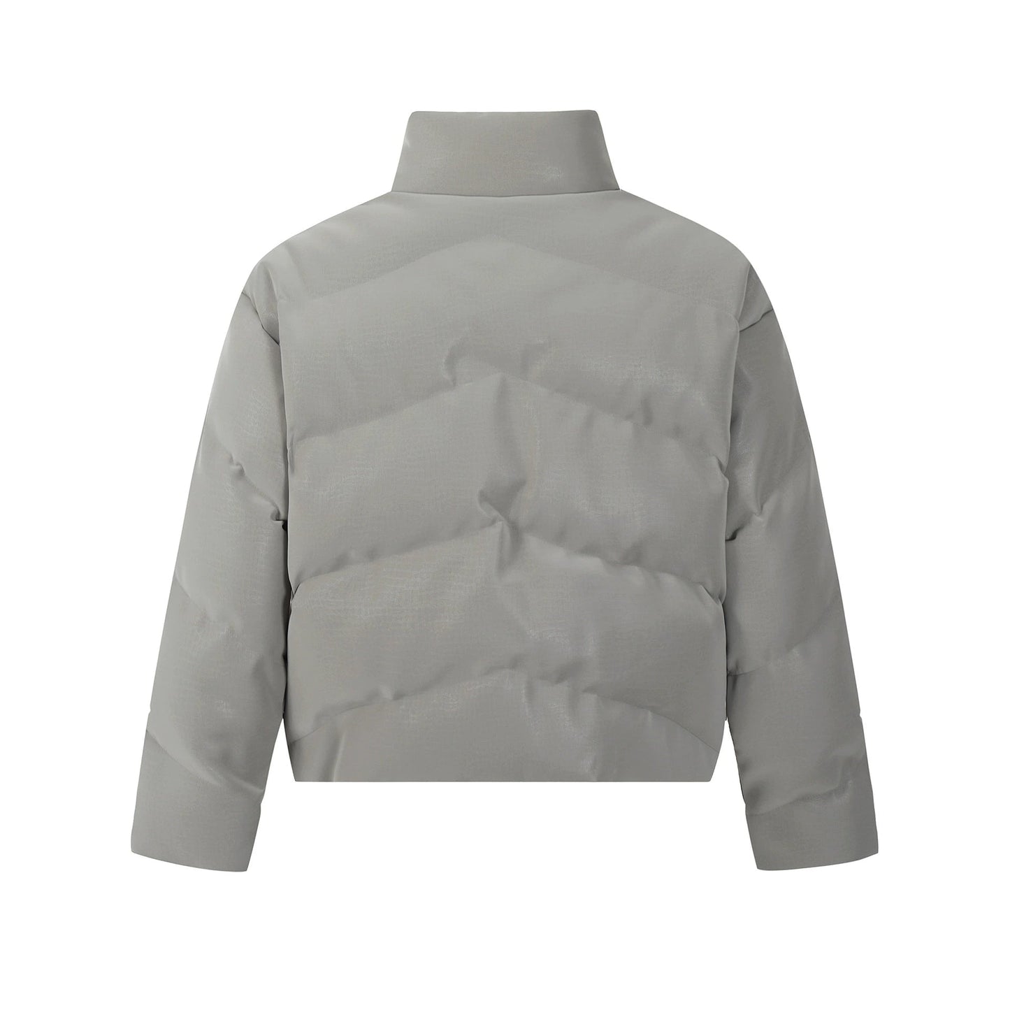Fashionable solid color down jacket