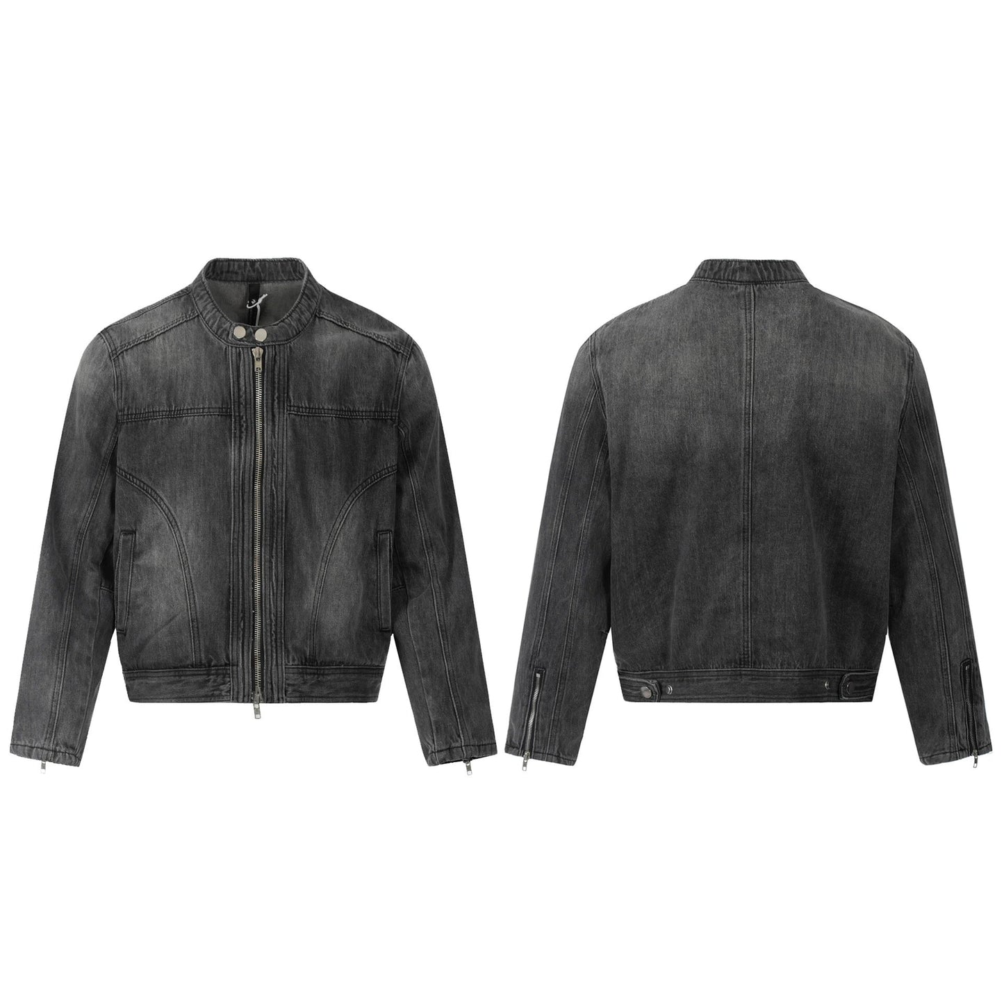 Fashionable denim sports casual jacket